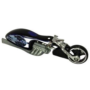 Hot Wheels Vintage 2003 Police HW07 Motorcycle Diecast Loose Car